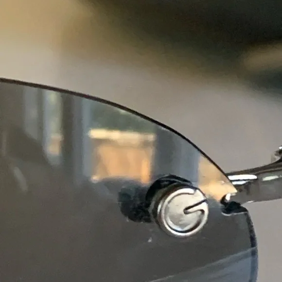 Gucci Silver Rimless Sunglasses - Picture 11 of 12